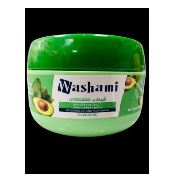WASHAMI Avocado Moisturizing and Nourishing Face and Body Cream - Image 2